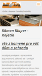 Mobile Screenshot of kamenklaper.cz